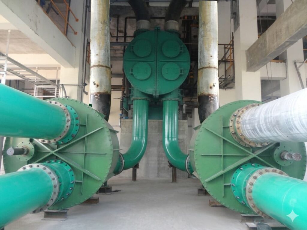 Condenser tube cleaning in power plants: Eqobrush