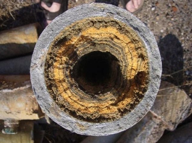 Scaling in tubes reduces life span of the equipment